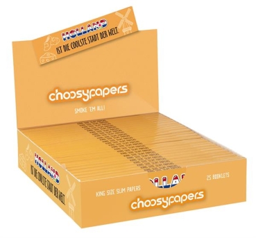 Choosypapers King Size Slim Zigarettenpapier Holland